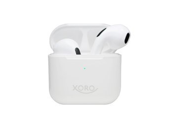 Xoro KHB 30 Zestaw słuchawkowy True Wireless Stereo (TWS) Douszny Połączenia/Muzyka/Sport/Codzienność Bluetooth Biały
