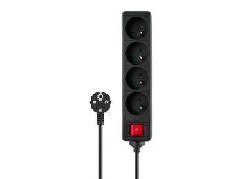 Listwa zasilająca 4 gniazda, 3 m, LZ-14