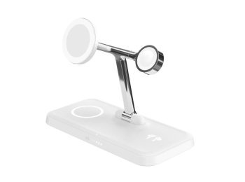 Stacja ładująca HyperJuice Qi2 4 w 1/Charging Stand - White