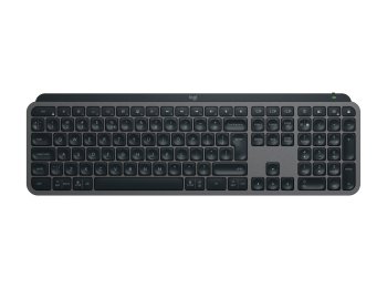 Logitech MX Keys combo for Business Gen 2 klawiatura Dołączona myszka Biuro RF Wireless + Bluetooth QWERTY Amerykański międzynarodowy Grafitowy