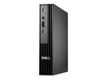 DELL Pro QCM1250 Intel® Core™ i3 i3-14100T 8 GB DDR5-SDRAM 512 GB SSD Windows 11 Pro Micro PC Mini PC Czarny
