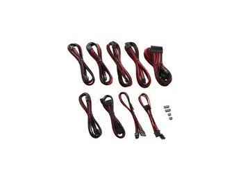 CableMod C-Series PRO ModMesh Cable Kit for RMi/RMx/RM (Black Label) - black/red