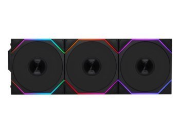 Wentylator Lian Li UNI FAN TL Wireless Lüfter, ARGB, PWM, 3er-Pack - 120 mm, czarny