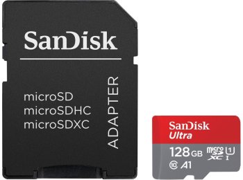 Karta pamięci Ultra microSDXC 128GB 140MB/s A1 + Adapter SD