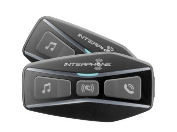 Interkom motocyklowy INTERPHONE U-COM 4, komplet na 2 kaski