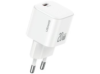 Ładowarka sieciowa JO Series CC260 20W USB-C + kabel USB-C/Lightning 1m biała
