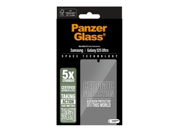 PanzerGlass ® Ceramic Screen Protector Samsung Galaxy S25 Ultra | Ultra-Wide Fit w. EasyAligner Przezroczysta ochrona ekranu 1 szt.