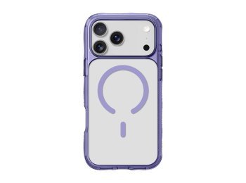 LAUT CRYSTAL MATTER pokrowiec na telefon komórkowy 16 cm (6.3") Fioletowy, Przezroczysty