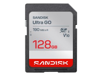 Sandisk Ultra Go SD UHS-I 128GB SD 190MB/s(R)