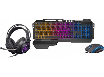Zestaw Gaiming INFERNO YGS 01 3w1 klawiatura, mysz, słuchawki