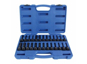 ASTA NASADKI TORX UDAROWE 1/2" 26szt.