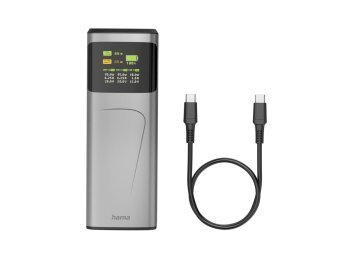 Hama High Power Litowo-jonowa (Li-Ion) 20000 mAh Szary