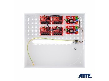 Zestaw do 17 kamer IP switch PoE 17P+1UP ATTE IP-17-11-H