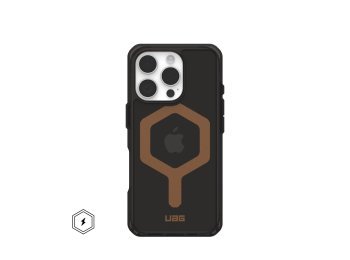 UAG Plyo Magsafe - obudowa ochronna do iPhone 16 Pro kompatybilna z MagSafe (black/bronze)