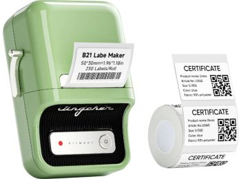 Drukarka etykiet NIIMBOT B21 PRO zielona