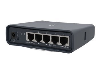 Router WiFi 5 Mikrotik hAP ac lite TC (RB952Ui-5ac2nD-TC) 2,4GHz(2x2)/5GHz(1x1) 5p