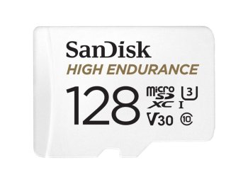 Karta pamięci microSD High Endurance microSDXC 128GB monitoring