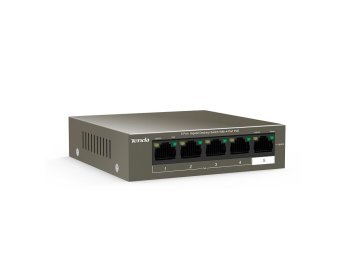 Switch PoE Tenda TEG1105P-4-63W (5x 10/100/1000Mbps)
