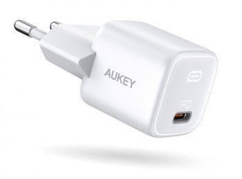 PA-B1 White Omnia Mini ładowarka sieciowa 1xUSB-C Power Delivery 20W 3A