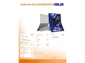 Monitor MQ149CD 14 cali OLED DUO FHD mHDMI USB-C