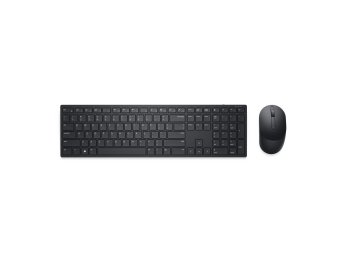 Dell Pro KM5221W - zestaw klawiatury i myszy QWERTZ - Niemiecki - czarny