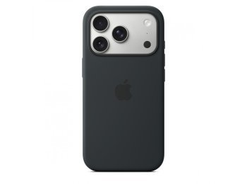 Etui silikonowe z MagSafe do iPhonea 17 Pro - czarne