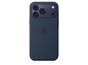 Etui silikonowe z MagSafe do iPhonea 17 Pro Max - północ