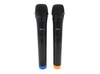Mikrofony do karaoke Accent Pro MT395 2 sztuki w zestawie