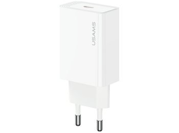 Ładowarka sieciowa T69 20W USB-C biały