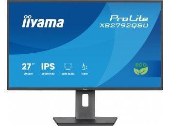 Monitor 27 cali XB2792QSU-B1 IPS,QHD, HAS (150) PIVOT, 120Hz,HDMI,DP, 350cd,1500:1, cienkie ramki, 2xUSB 3.2, ErP B