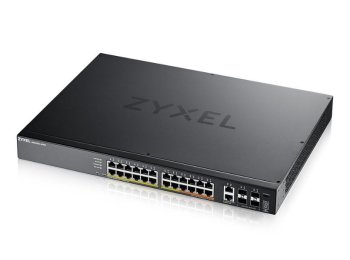 Przełącznik dostępowy L3 24 porty PoE,10GbE RJ-45, 4 porty 10GbE SFP+ XGS2220-30HP-EU0101F