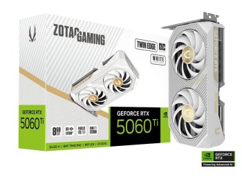 Karta graficzna RTX 5060 Ti 8GB TWIN EDGE OC WHITE ED GDDR7 3DP/HDMI