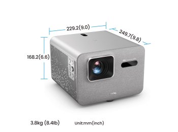 BenQ TK705i Projektor o standardowym rzucie 3000 ANSI lumenów DLP UHD 4K (3840x2160) Szary