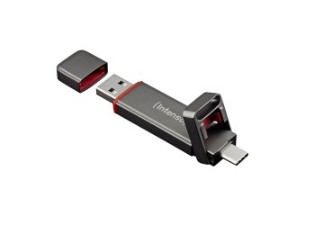 Intenso 3850440 Zewnętrzny dysk SSD 250 GB USB Type-A / USB Type-C 3.2 Gen 1 (3.1 Gen 1) Antracyt