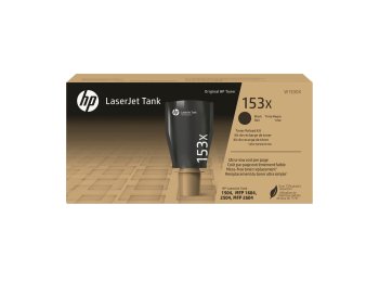 HP Oryginalny zestaw do uzupełniania czarnego tonera 153X LaserJet Tank