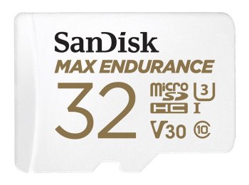 KARTA SANDISK MAX ENDURANCE microSDHC 32GB z adapterem