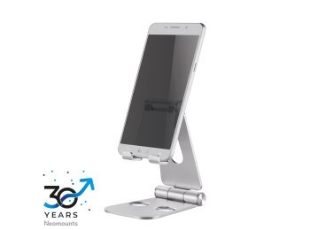 Neomounts DS10-160SL1 uchwyt Uchwyt pasywny Telefon komórkowy/Smartfon Srebrny