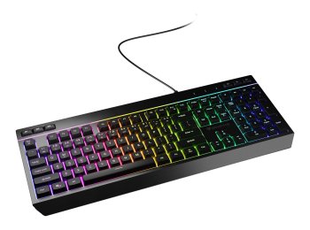 GENESIS Rhod 530 klawiatura Gaming USB QWERTY US English Czarny
