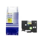 PRISM Brother rurka termokurczliwa HSE-621 9mm x 1,5m czarny na żółtym zamiennik