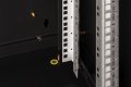 Digitus Szafa sieciowa wisząca Unique 19" 16U rack 600x450, drzwi szyba, czarny, niedzielona, złożona, 100kg