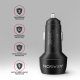 PWC-PQ48 Ładowarka samochodowa 48W, 2x port (USB-C + USB-A), PD3.0/PPS/QC4+, 12/24V, czarna