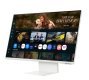 Monitor 32 cale Smart M80F VA 3840x2160 UHD 16:9 1xHDMI 1xUSB-C 1xUSB-A 4ms 60Hz SmartTV HAS+PIV pilot głośniki kamera płaski 3Y2d2 (LS32FM801UUXEN)