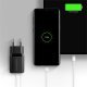 ACU-PQ33 Ładowarka sieciowa GaN 33W, 2x port (USB-C + USB-A), PD3.0/PPS/QC4+, czarna
