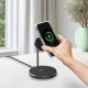 Ładowarka indukcyjna fast charge 15w czarna