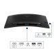 Monitor 34 cale 34B2N3500C Curved VA HDMI DP USB-C HAS Głośniki