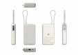PowerBank 10000 (Integrated Cable) 67W Tan