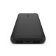 PowerBank 10 000mAh USB A i C 15W czarny