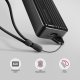 ADE-10GR Karta sieciowa USB-C 10Gbps, port RJ-45 10GbE (10/5/2.5/1G), chipset Realtek RTL8159, Wake-on-LAN, aluminiowa, odłączany kabel 19 cm, czarna