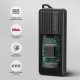 ADE-10GR Karta sieciowa USB-C 10Gbps, port RJ-45 10GbE (10/5/2.5/1G), chipset Realtek RTL8159, Wake-on-LAN, aluminiowa, odłączany kabel 19 cm, czarna