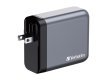 VERBATIM GNC-140 GaN Charger 140W with 2xUSB PD 140W 1xUSB PD 20W 1x USB-A QC 3.0 EU/UK/US